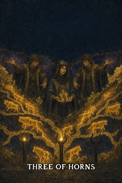 Three of Horns